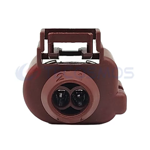 Waterproof Wire Connector Electric Handbrake Rear Brake Cylinder Engine Plug for Car 2 Pin Female 1J0973802 1J0973702A - image 5